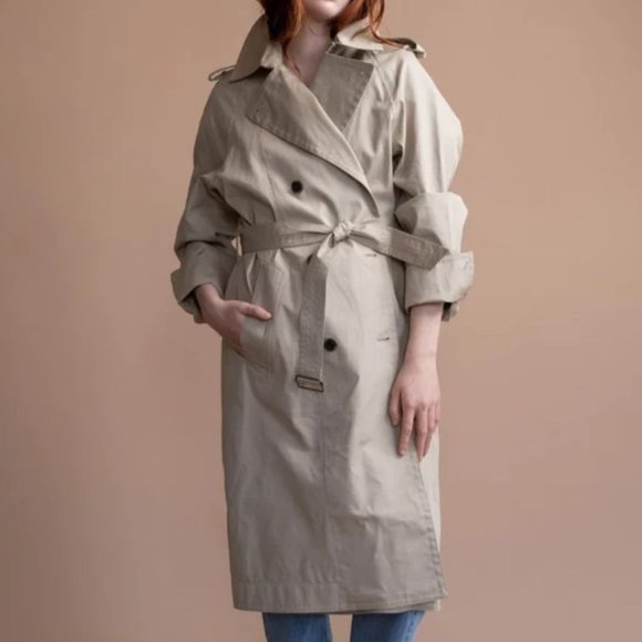 RAG & BONE GWYN COTTON TRENCH COAT